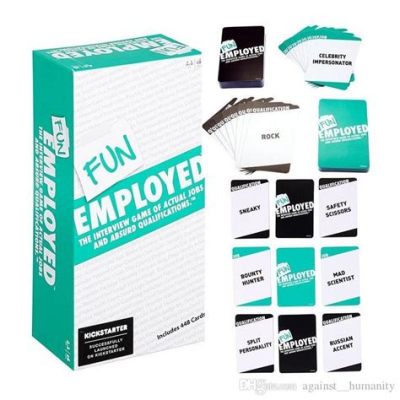 Funemployed! Un jeu de cartes hilarant où le monde du travail rencontre l'absurde!