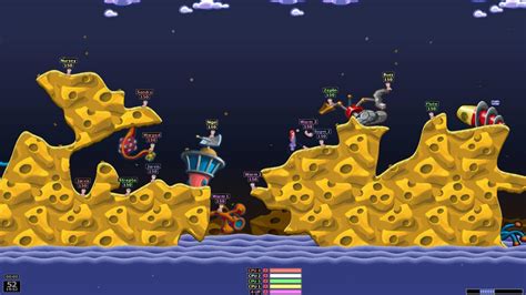  Worms Armageddon: Un jeu de stratégie chaotique et bourré d’humour noir !